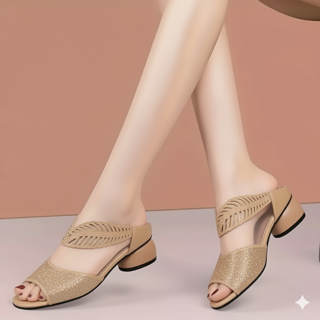 Sandalias Serenidad Escarlata